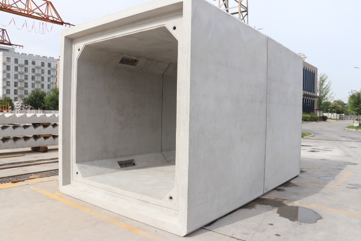 試拼成功！陜建新型建材公司鄠周眉高速公路項目預(yù)制綜合管廊正式投入生產(chǎn)
